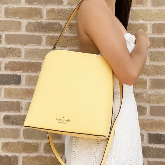 Kate Spade Large Bucket Bag Shoulder Tote Crossbody - Picture 2 of 5